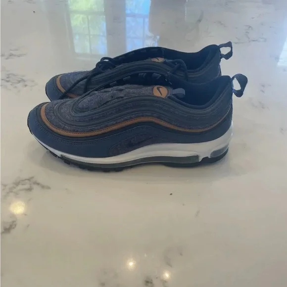 Nike Shoes Size 95 Nike Air Max 97 Premium Thunder Blue 27